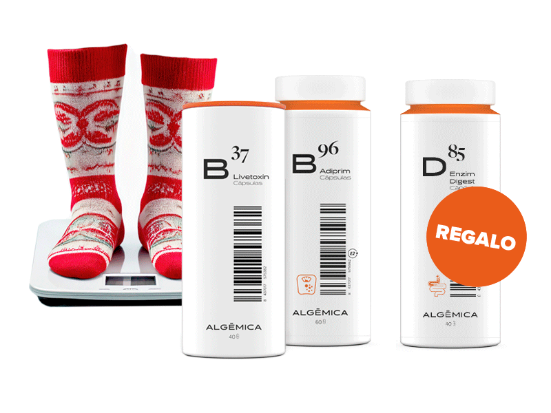 Pack Peso y Detoxificación · Operación Fiestas 25 (B96+B37) + D85 de regalo